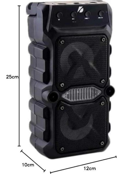 Bluetooth Hoparlör Çift Mikrofonlu Güçlü Ses Kesintisiz Kablosuz indirimleri