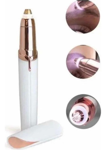 Epilasyon Aleti Tüy Kıl Alma Kaş Bıyık Unisex Yüz Bakım Tıraş Aleti