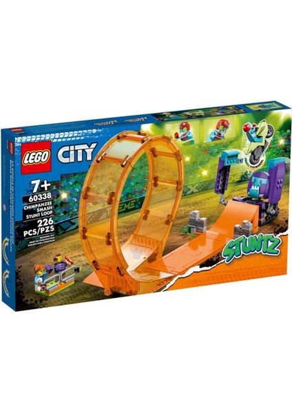60338 LEGO City - Şempanze Yumruğu Gösteri Çemberi, 226 Parça, +7 Yaş