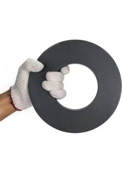 Inşaat Şantiye Çivi Vida Toplama Mıknatısı Metal Toplayıcı Güçlü Dev Halka Mıknatıs 220X110X20 mm fiyatları