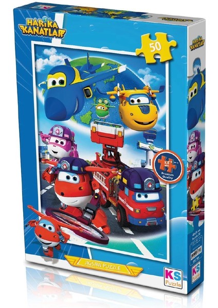 Hk 709 Harika Kanatlar 50 Parça Puzzle -Ks Puzzle modelleri