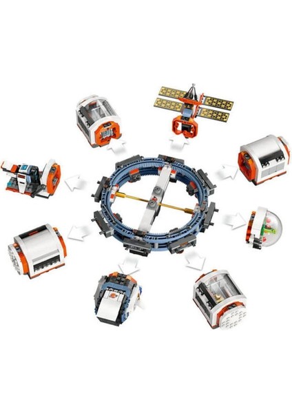 60433 Lego® City Modüler Uzay Istasyonu 1097 Parça +7 Yaş fırsatları