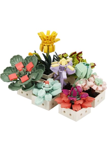S00004685 Blx Flower Set Sculent 971 Prç -Sun fiyatları