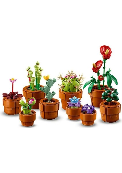 10329 LEGO Botanical Collection - Minik Bitkiler 753 Parça +18 Yaş modelleri