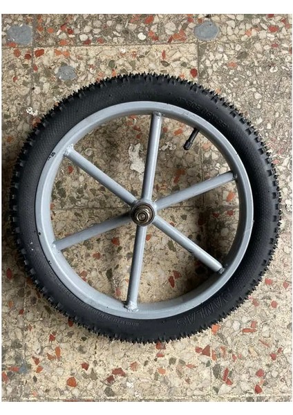 Seyyar Tezgah / Araba Tekerleği 40 cm - Borulu Jant (Jant Boyu:30 Cm)