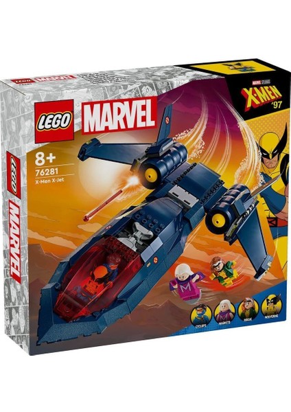 76281 Lego® Marvel X-Men X-Jet 359 Parça +8 Yaş