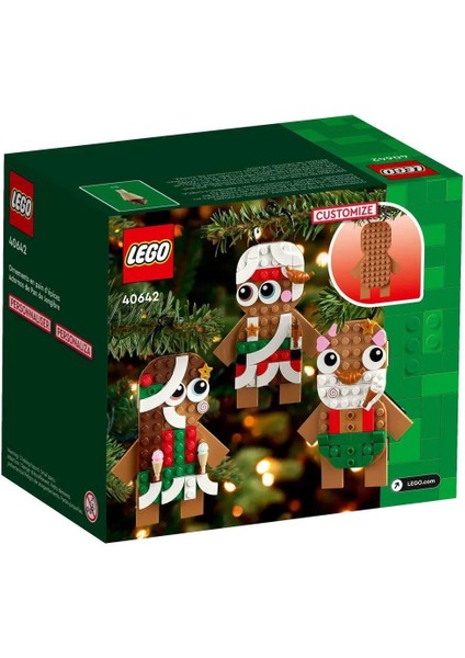 40642 LEGO Zencefilli Kurabiye Süsü 190 Parça +6 Yaş modelleri