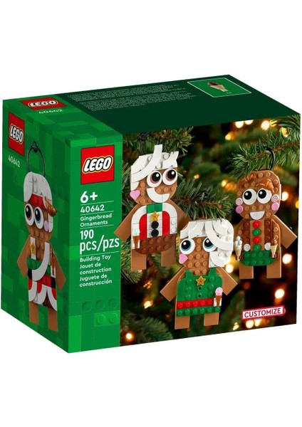 40642 LEGO Zencefilli Kurabiye Süsü 190 Parça +6 Yaş indirimleri
