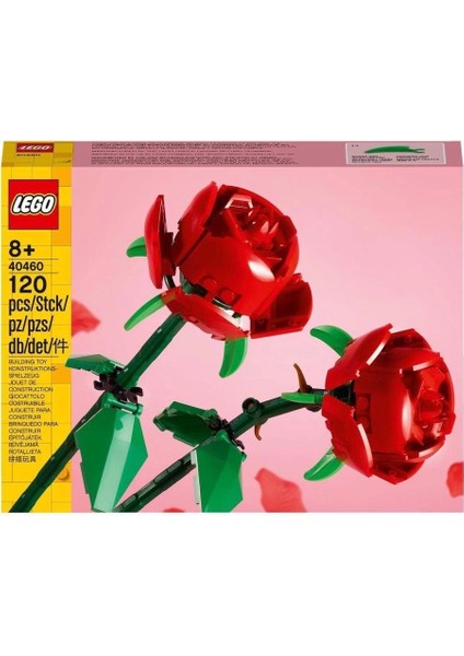 40460 LEGO Iconic Botanical Collection Gül 120 Parça +8 Yaş