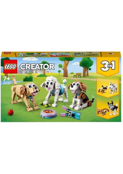31137 Lego® Creator 3in1 Sevimli Köpekler 475 Parça +7 Yaş