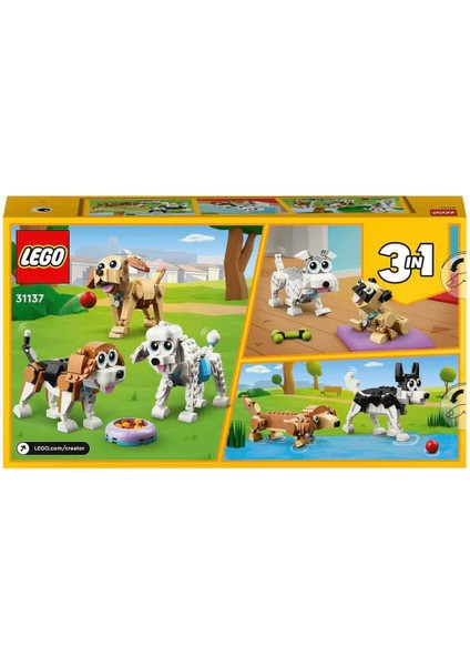 31137 Lego® Creator 3in1 Sevimli Köpekler 475 Parça +7 Yaş fiyatları