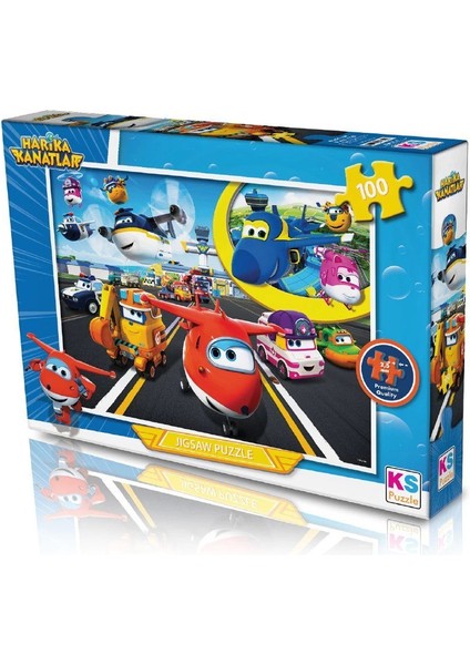 HK714 Ks, Harika Kanatlar / 100 Parça Puzzle