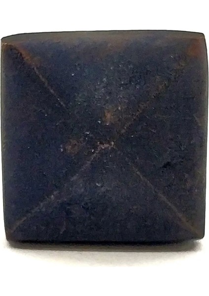 Antika Tarz Dekoratif Pirinç Piramit Kabara - 21 Mm, Oksit