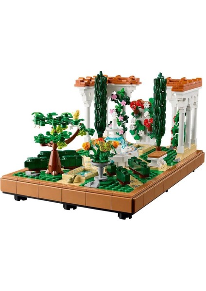 10359 LEGO Icons Çeşmeli Bahçe - Fountain Garden 1302 Parça +18 Yaş modelleri