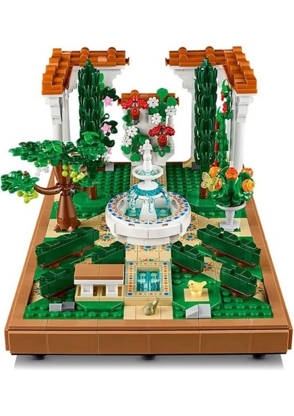 10359 LEGO Icons Çeşmeli Bahçe - Fountain Garden 1302 Parça +18 Yaş fırsatları
