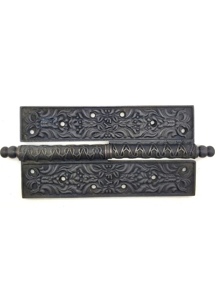 Antika Tarz Dekoratif Pirinç Lüks Okka Menteşe - 20CM, Oksit