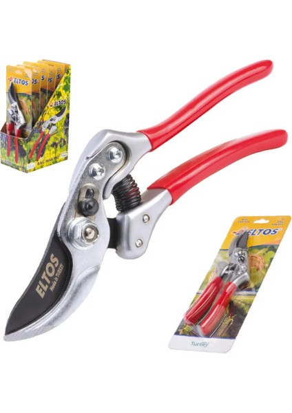 Eltos Bahçe Bağ Makası 9&quot; - Izole Saplı