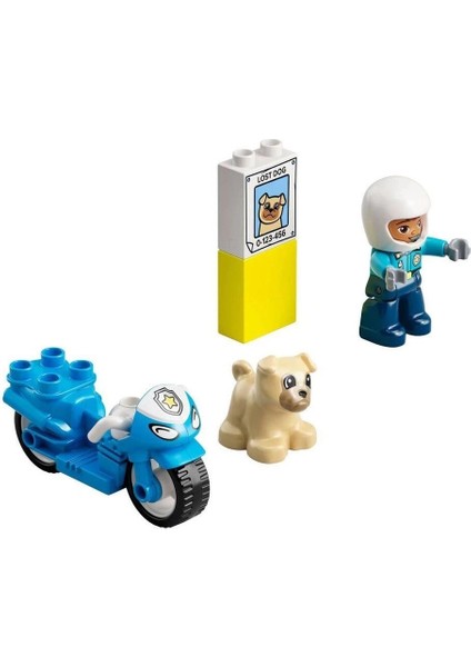 10967 LEGO Duplo - Polis Motosikleti, 5 Parça +2 Yaş fiyatları