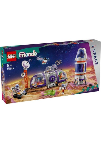 42605 Lego® Friends Mars Uzay Üssü ve Roketi 981 Parça +8 Yaş