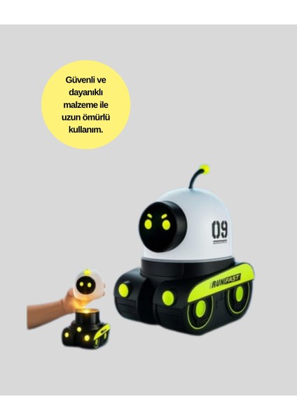 Çocuk Odası Için Müzikli ve Işıklı Robot Projektör fırsatları