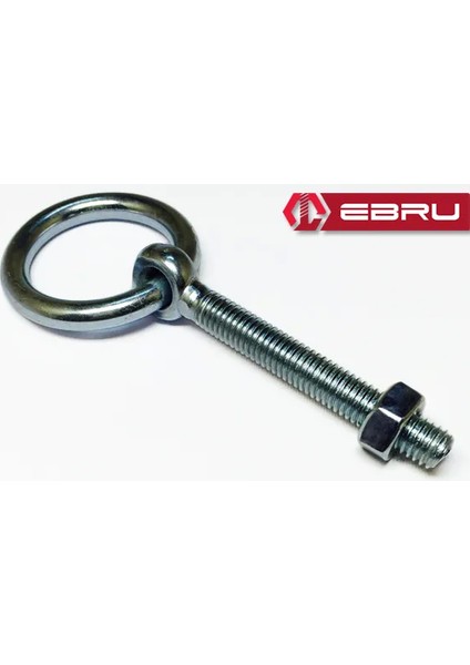 Ebru Halkalı Civata - Somunlu, M10, 30 Adet