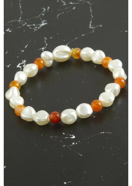 Inci Akik Doğaltaş Bileklik