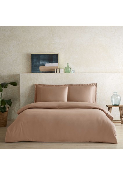 x Tencel™ Lyocell Çift Kişilik Nevresim Kılıfı Rose