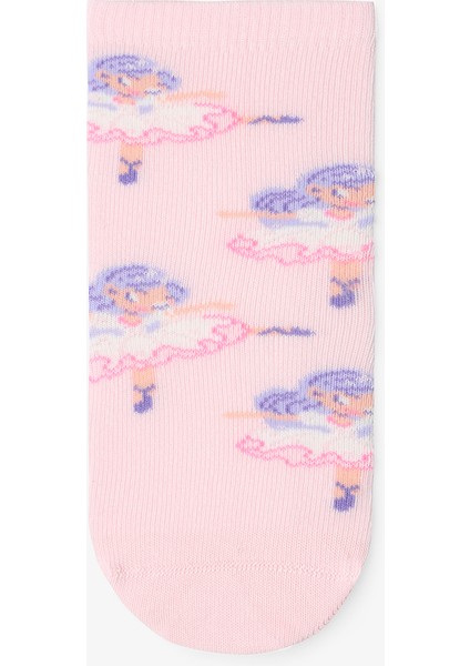 Kız Çocuk Hopping Peri Desenli 4'lü Soket Çorap fırsatları