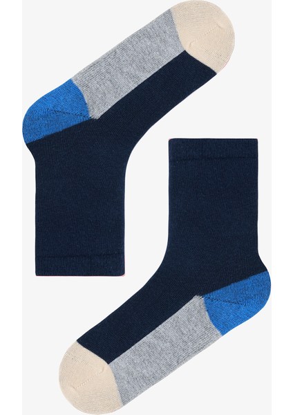 Erkek Çocuk Storm Çizgili 4'lü Soket Çorap modelleri