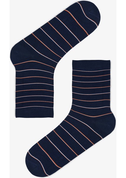 Çok Renkli Erkek Shield Çizgili 3'lü Soket Çorap fırsatları