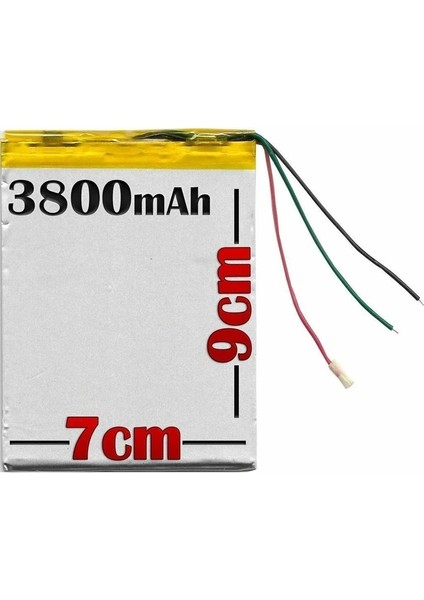M8 Go Batarya Pil - 3800MAH - Model 2