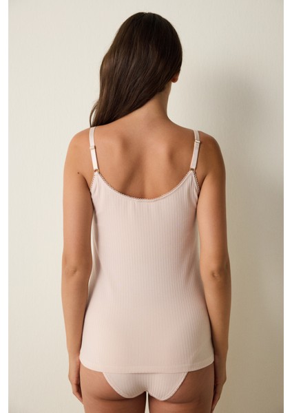Açık Bej Ayarlanabilir Askılı Emzirme Atleti indirimleri