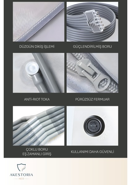 Lenf Drenaj Hava Basınçlı Bacak Masajı Aleti