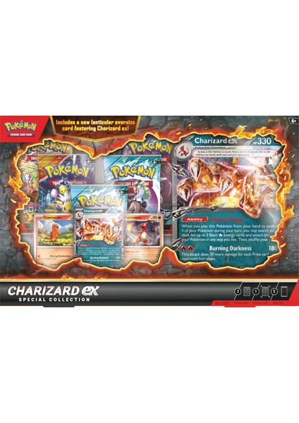 Tcg Charizard Ex Special Collection Box