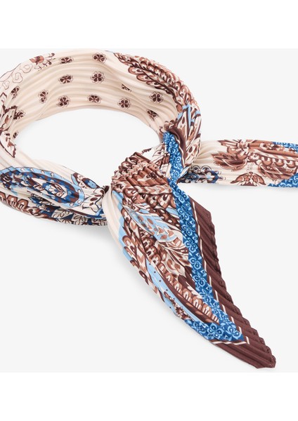 Yeşil Nadia Şal Desenli Bandana fiyatları
