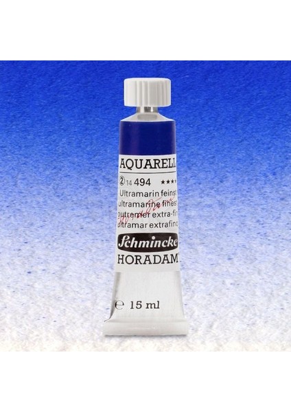 Horadam Aquarell Tube 15ML Seri 2 Ultramarine Finest 494