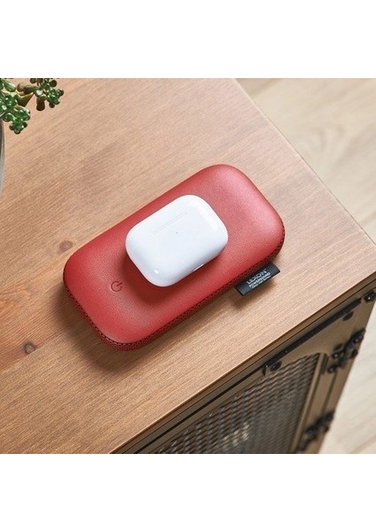 Powersound Deri Kablosuz Şarj Cihazı ve Bluetooth Hoparlör LA128R modelleri