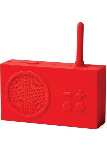 Tykho 3 Radyo ve Bluetooth Hoparlör Kırmızı LA119R9