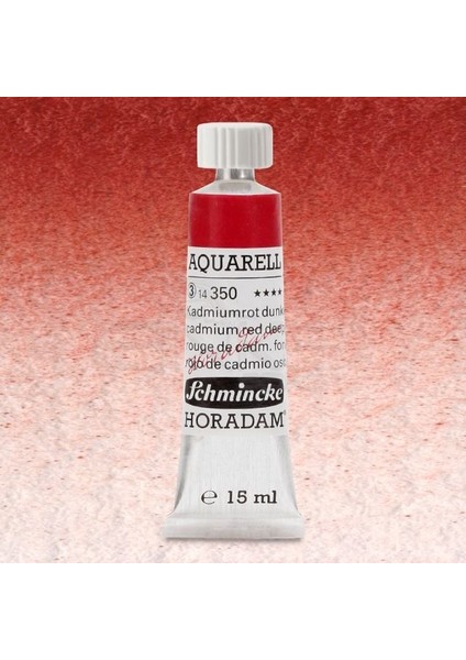 Horadam Aquarell Tube 15ML Seri 3 Cadmium Red Deep 350