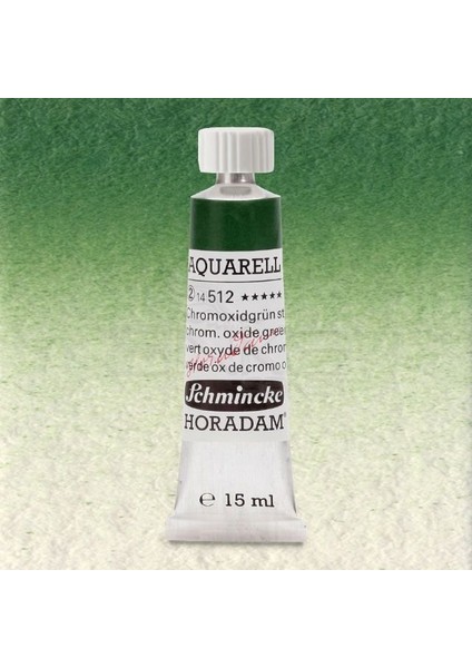 Horadam Aquarell Tube 15ML Seri 2 Chromium Oxide Green 512
