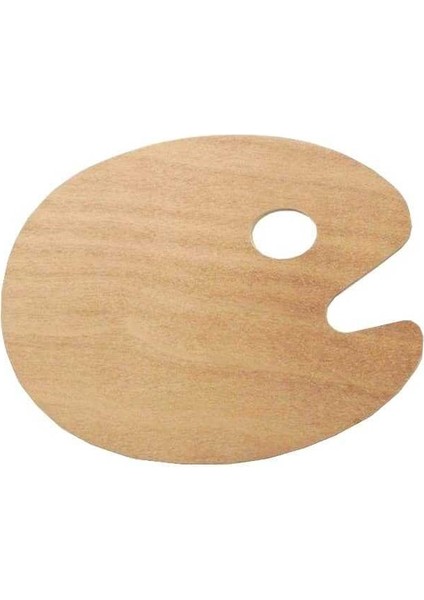 Palet Oval Ahşap 30X40 cm
