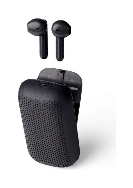 Speakerbuds Bluetooth Kulaklık & Bluetooth Hoparlör Siyah LA127N