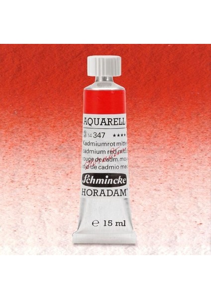Horadam Aquarell Tube 15ML Seri 3 Cadmium Red Middle 347