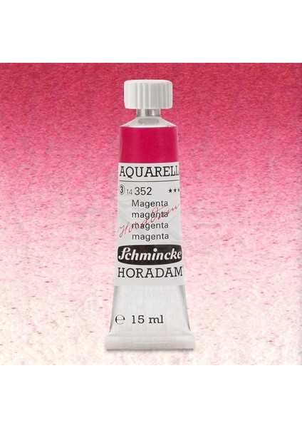 Horadam Aquarell Tube 15ML Seri 3 Magenta 352