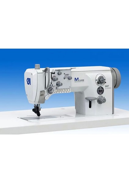 Dürkopp Adler M-Type 888 – Elektronik, Xxl Battal Çağanozlu, Tek Iğneli, Roda Transportlu, Sütunlu Dikiş Makinası