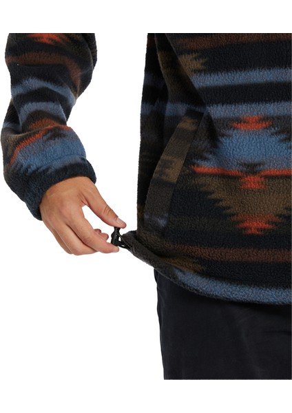 Boundary Mock Neck Erkek Siyah Polar