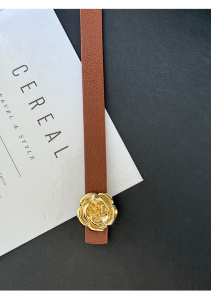 Gold Gül Tokalı Kadın Kemer fiyatları