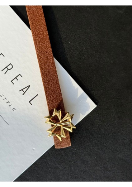 Gold Toka Detaylı Kadın Kemer fiyatları