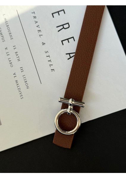 Gümüş Toka Detaylı Kadın Kemer fiyatları