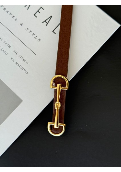 Gold Toka Detaylı Kadın Kemer fiyatları